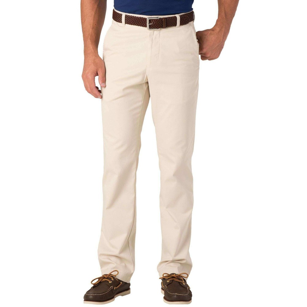 Southern Tide The Skipjack Classic Fit Mens Sandstone Khaki Pants W42 L32 Preppy